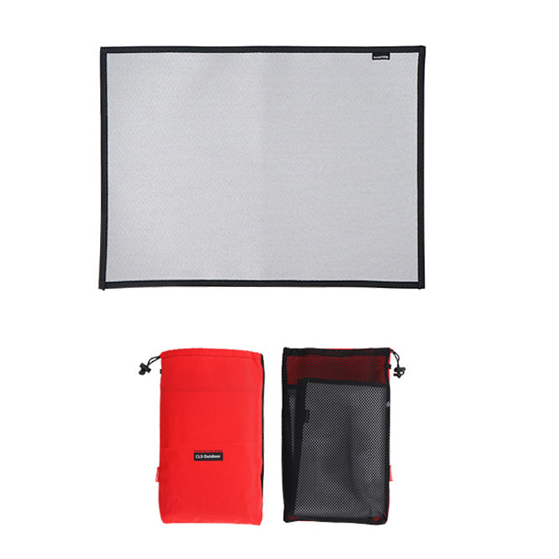 CLS Heat Insulation Pad Flame Retardant Fireproof Cloth for Outdoor Picnic Barbecue Camping Size S 46x35cm CLS Heat Insulation Pad Flame Retardant Fireproof Cloth for Outdoor Picnic Barbecue Camping Size S 46x35cm